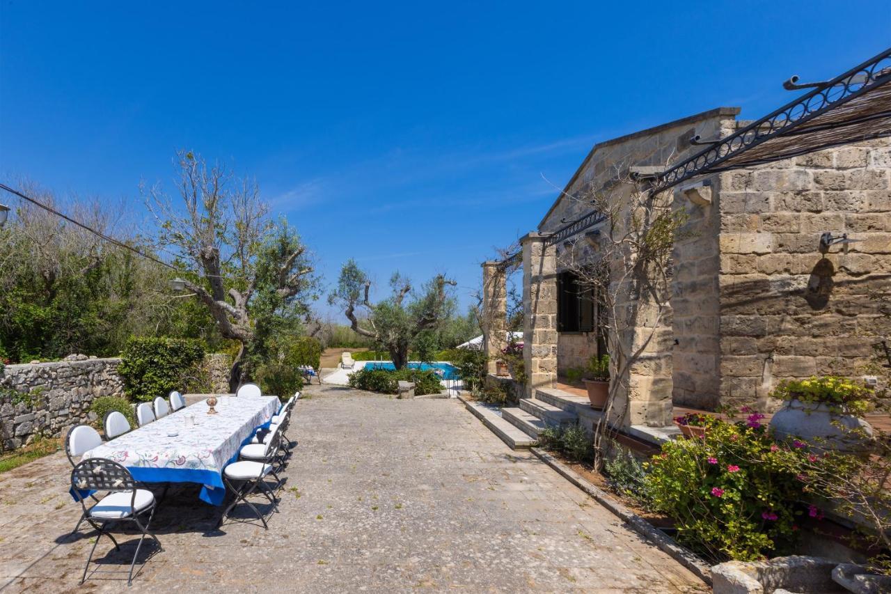 Casa Ulmi Con Piscina Panzió Uggiano la Chiesa Kültér fotó