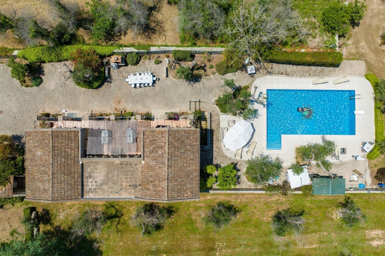 Casa Ulmi Con Piscina Panzió Uggiano la Chiesa Kültér fotó