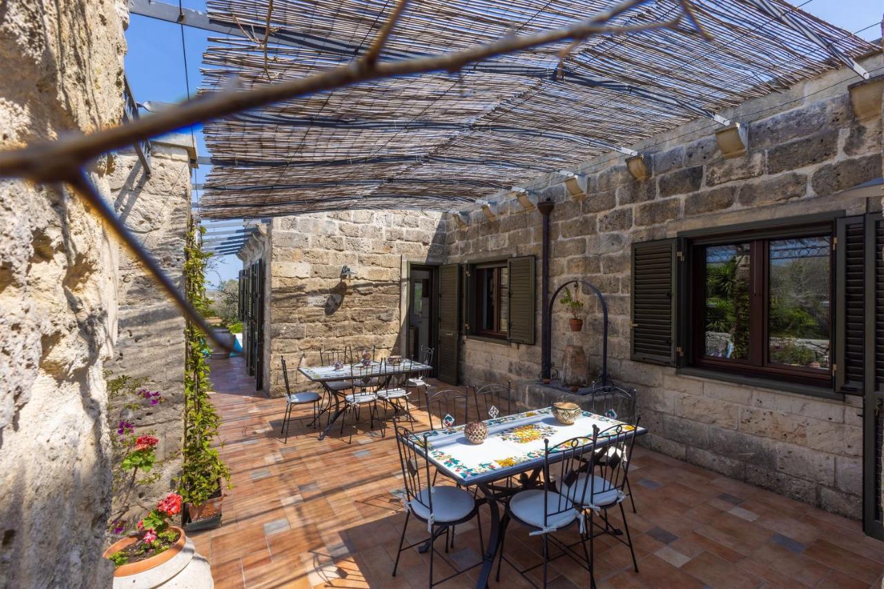 Casa Ulmi Con Piscina Panzió Uggiano la Chiesa Kültér fotó